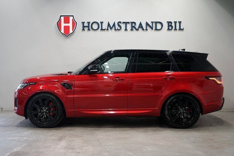 Röd Begagnad 2021 Land Rover Range Rover Sport HSE SUV | 819 900 kr - Bild 1/4