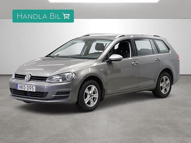 Grå Begagnad 2014 VW Golf VII Kombi | 139 900 kr (Dyr) - Bild 1/4