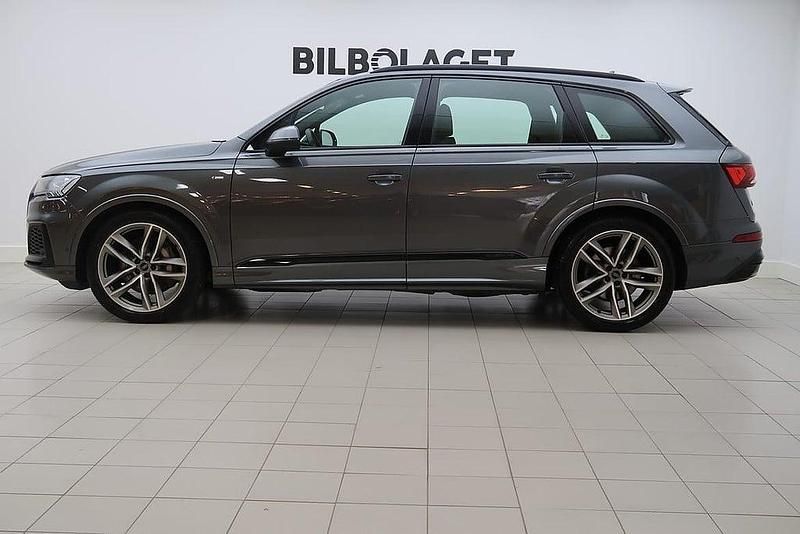 Begagnad Audi Q7 S-Line 290 HK (213 kW) 2020 Grå SUV