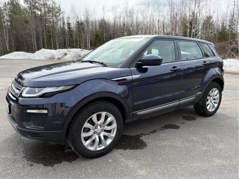 Blå Begagnad 2018 Land Rover Range Rover evoque SE SUV | 234 000 kr (Bra pris) - Bild 1/4