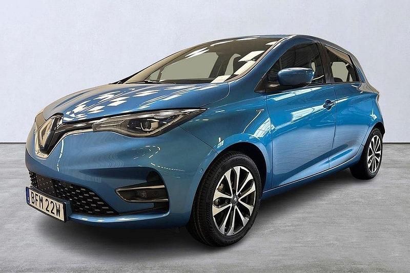 Ljusblå Begagnad 2019 Renault Zoe Edition One Halvkombi | 159 900 kr (Marknadspris) - Bild 1/4