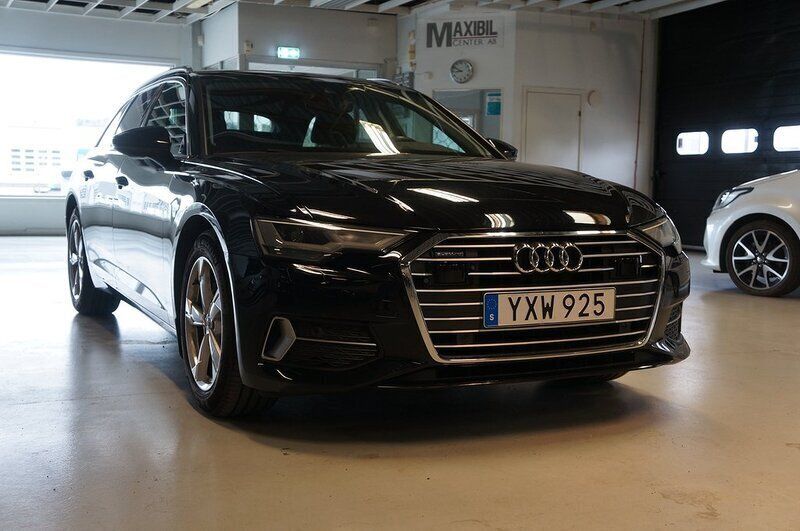 Svart Begagnad 2018 Audi A6 Sport Kombi | 299 900 kr (Lite dyr) - Bild 1/4