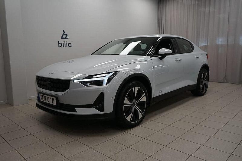 Silver Begagnad 2023 Polestar 2 Long Range Single Motor Sedan | 369 900 kr (Marknadspris) - Bild 1/3