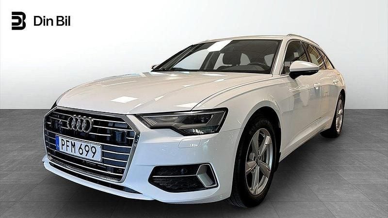 Vit Begagnad 2018 Audi A6 Sport Kombi | 279 000 kr (Marknadspris) - Bild 1/4