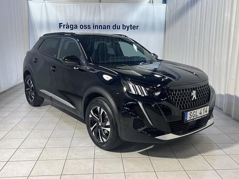 Svart Begagnad 2023 Peugeot 2008 GTi SUV | 269 000 kr (Lite dyr) - Bild 1/4