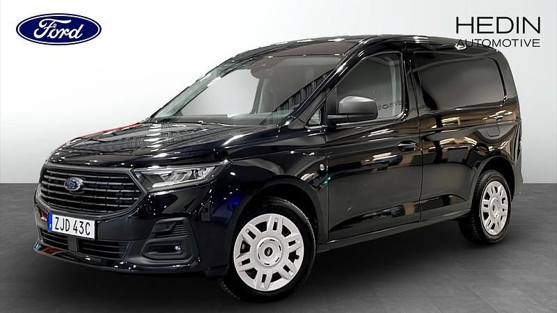 Svart Ny 2025 Ford Transit Pickup | 383 750 kr - Bild 1/4