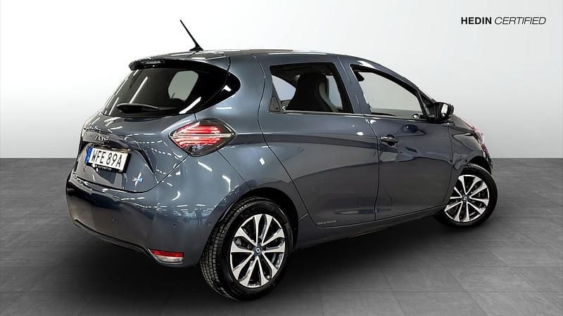 Begagnad Renault Zoe Intens 100 kW (136 HK) 2021 Grå Halvkombi
