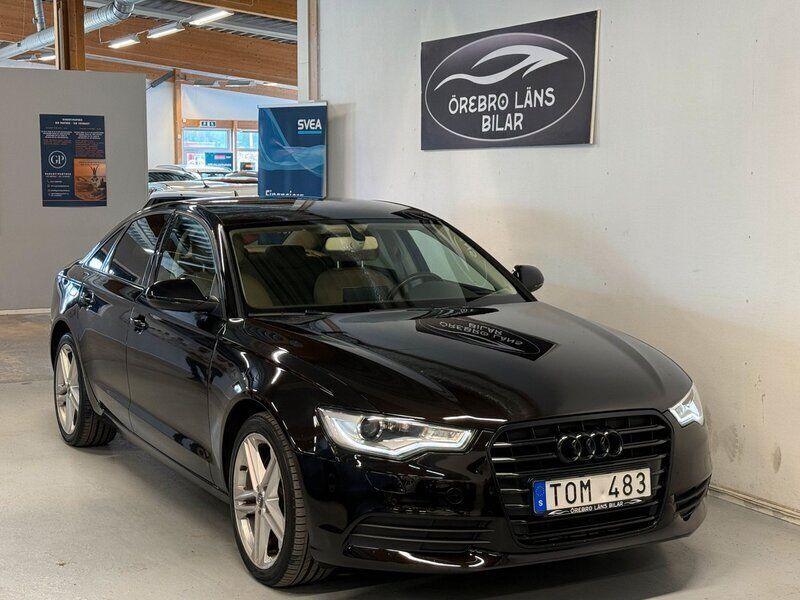 Svart Begagnad 2014 Audi A6 Sedan | 129 900 kr (Bra pris) - Bild 1/4