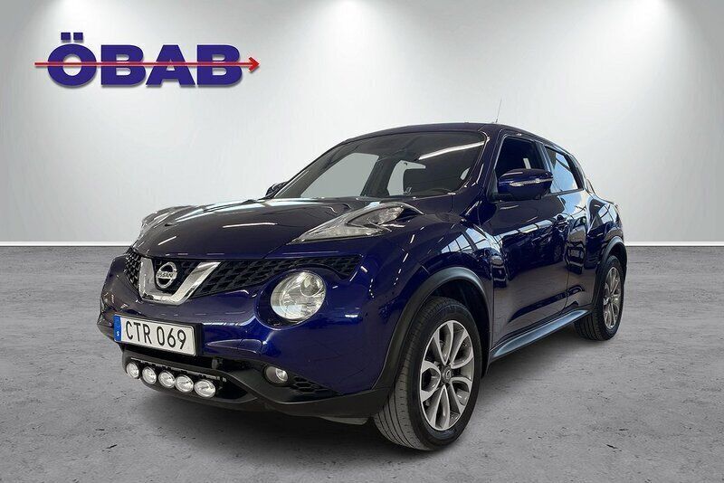 Blå Begagnad 2014 Nissan Juke 360º SUV | 129 800 kr (Lite dyr) - Bild 1/4