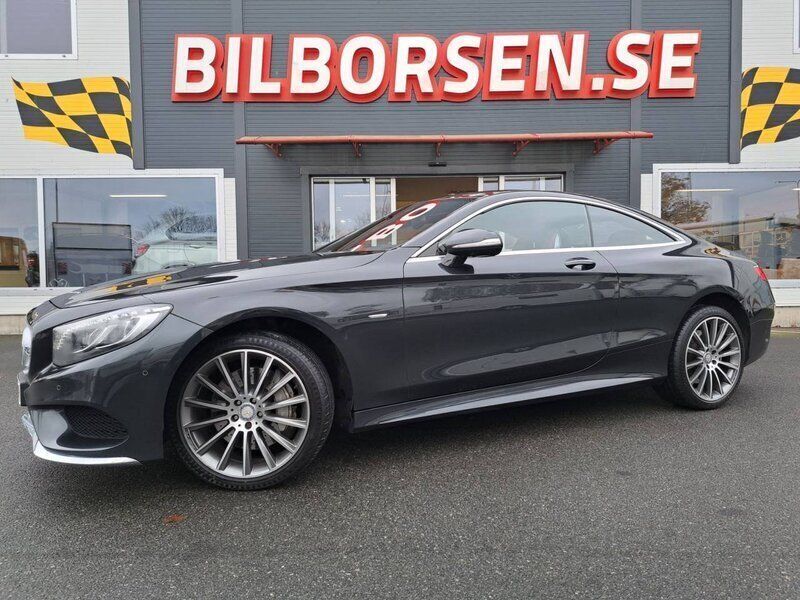 Svart Begagnad 2015 Mercedes S500 Sport Sedan | 395 000 kr (Superpris) - Bild 1/4