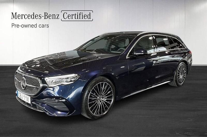 Begagnad Mercedes E300 Advanced Plus 204 HK (150 kW) 2025 Blå Kombi