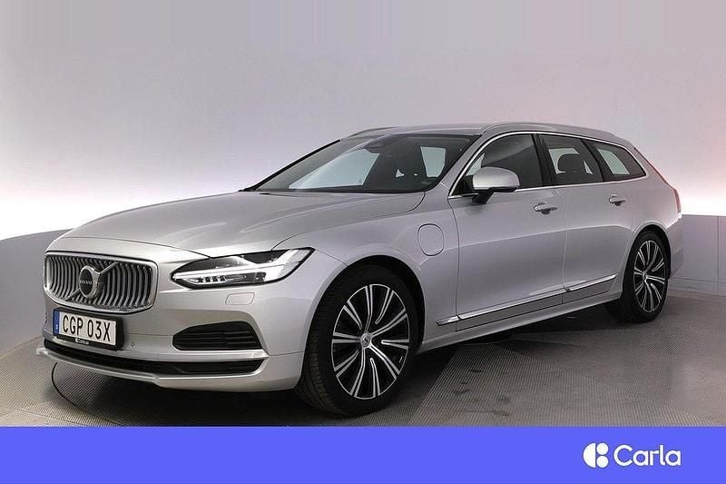 Silver Begagnad 2021 Volvo V90 Inscription Kombi | 372 900 kr (Marknadspris) - Bild 1/4