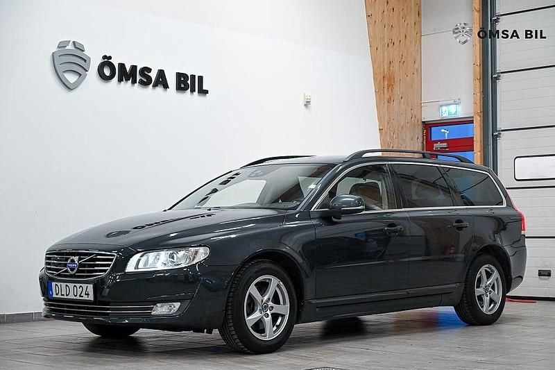 Grå Begagnad 2014 Volvo V70 Momentum Kombi | 89 800 kr (Bra pris) - Bild 1/4