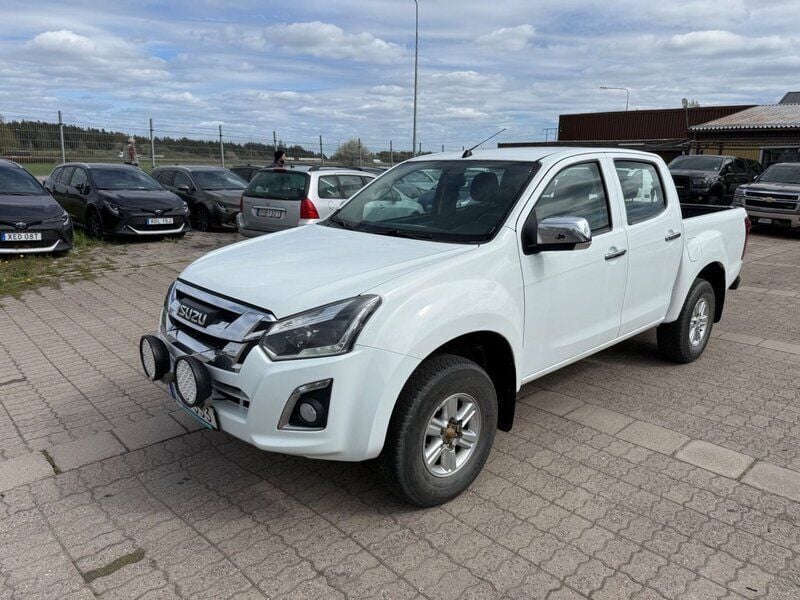 Vit Begagnad 2017 Isuzu D-Max Pickup | 149 900 kr - Bild 1/4