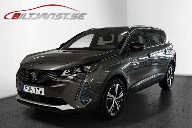 Grå Begagnad 2023 Peugeot 5008 GTi Minibuss | 319 900 kr (Marknadspris) - Bild 1/4