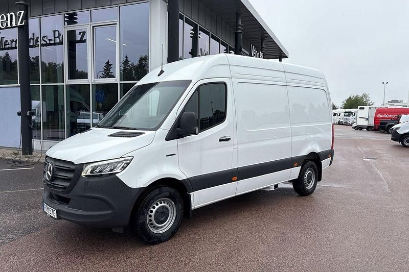 Vit Ny 2025 Mercedes E-Sprinter Van | 811 250 kr - Bild 1/4