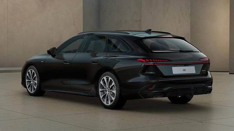 Ny Audi A6 S-Line 2026 Svart Kombi