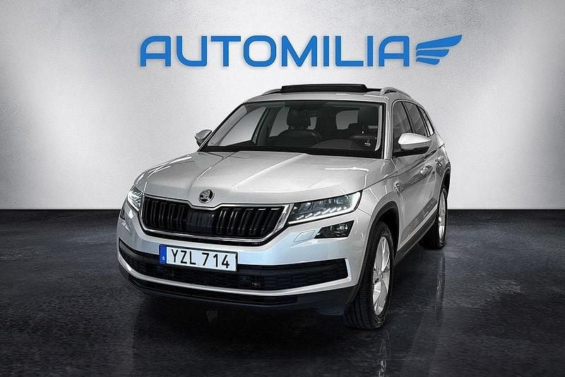 Silver Begagnad 2017 Skoda Kodiaq SE SUV | 219 900 kr (Marknadspris) - Bild 1/4