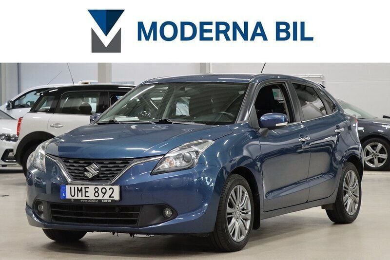 Blå Begagnad 2016 Suzuki Baleno Halvkombi | 79 400 kr - Bild 1/4