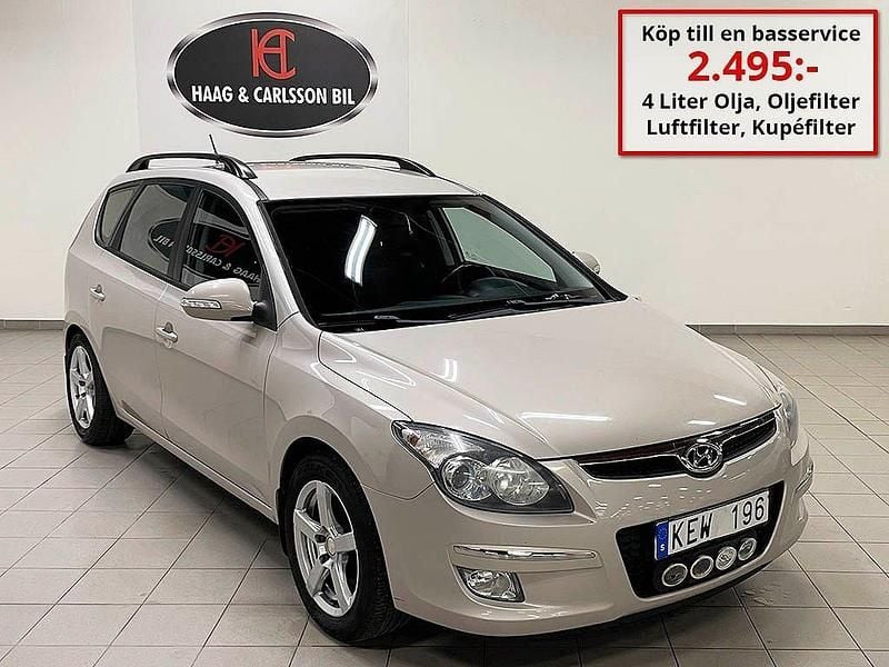 Ljusbrun (lbrun) Begagnad 2009 Hyundai i30 Kombi | 49 000 kr (Marknadspris) - Bild 1/4