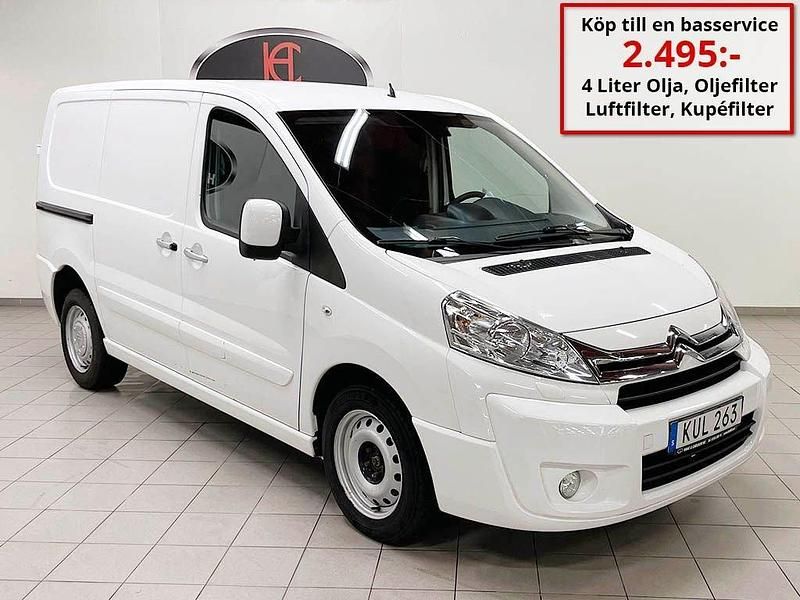 Vit Begagnad 2016 Citroën Jumpy Van | 69 000 kr (Lite dyr) - Bild 1/4