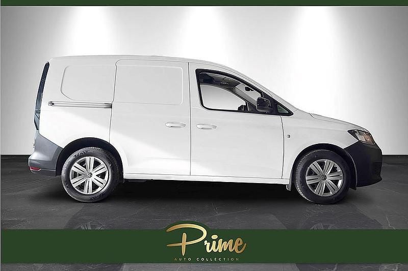 Begagnad VW Caddy 122 HK (89 kW) 2021 Vit Minibuss