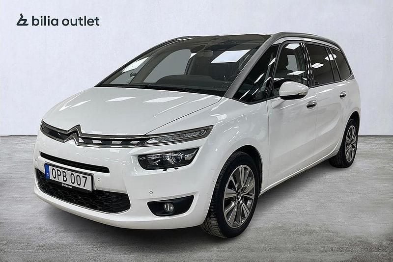 Vit Begagnad 2016 Citroën Grand C4 Picasso Minibuss | 115 000 kr (Bra pris) - Bild 1/4