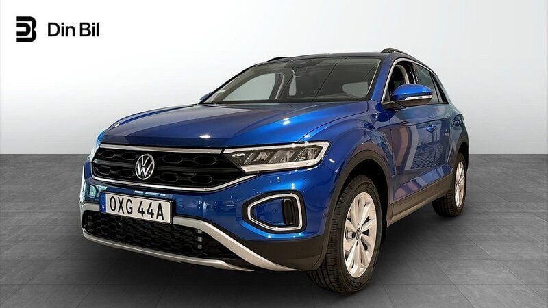 Blå Ny 2025 VW T-Roc SUV | 367 700 kr (Marknadspris) - Bild 1/4