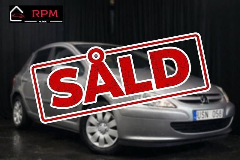 Grå Begagnad 2004 Peugeot 307 | 49 000 kr (Lite dyr) - Bild 1/4