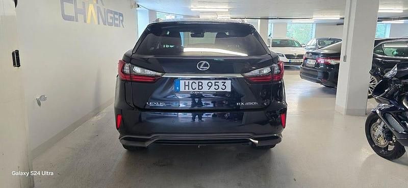 Begagnad Lexus RX450h Executive Line 313 HK (230 kW) 2018 Mörkblå (blå) SUV