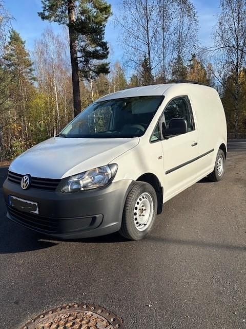Vit Begagnad 2012 VW Caddy Minibuss | 74 000 kr (Marknadspris) - Bild 1/4