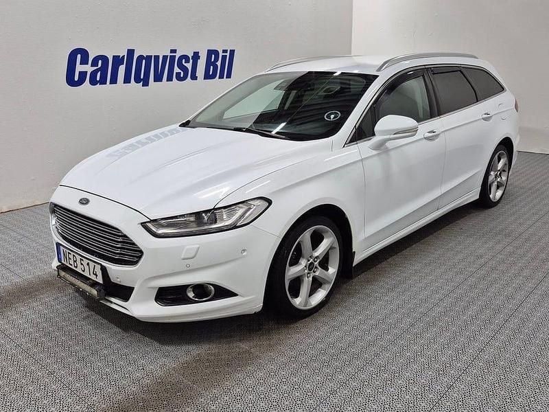 Begagnad Ford Mondeo Business Edition 180 HK (132 kW) 2016 Vit Kombi