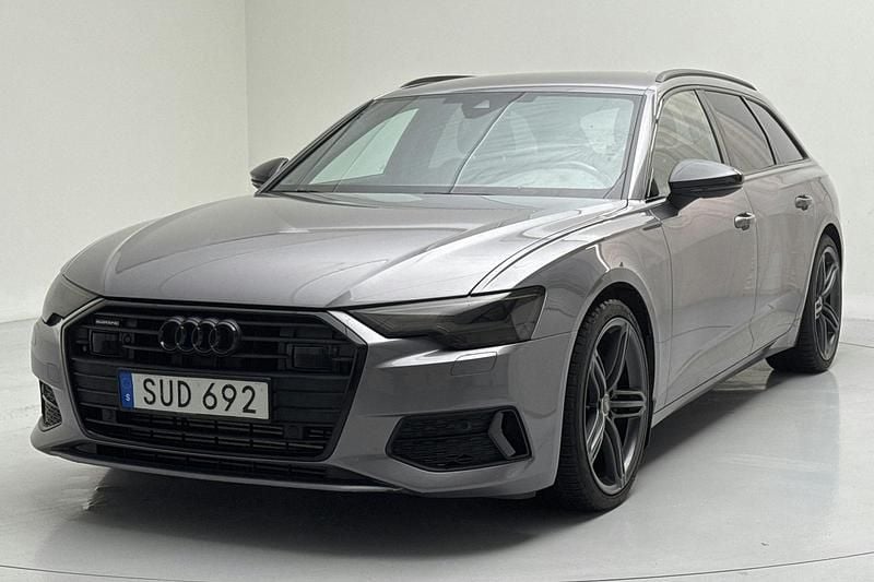 Grå Begagnad 2019 Audi A6 S-Line Kombi | 309 000 kr (Marknadspris) - Bild 1/4