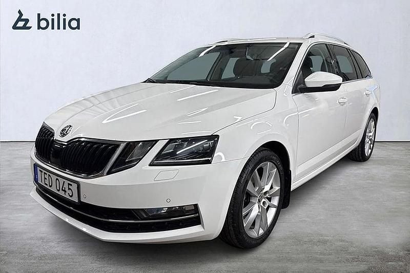 Begagnad Skoda Octavia Style 116 HK (85 kW) 2018 Vit Kombi