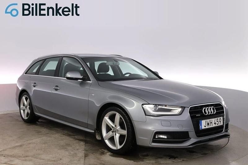 Grå Begagnad 2015 Audi A4 S-Line Kombi | 148 900 kr (Marknadspris) - Bild 1/4