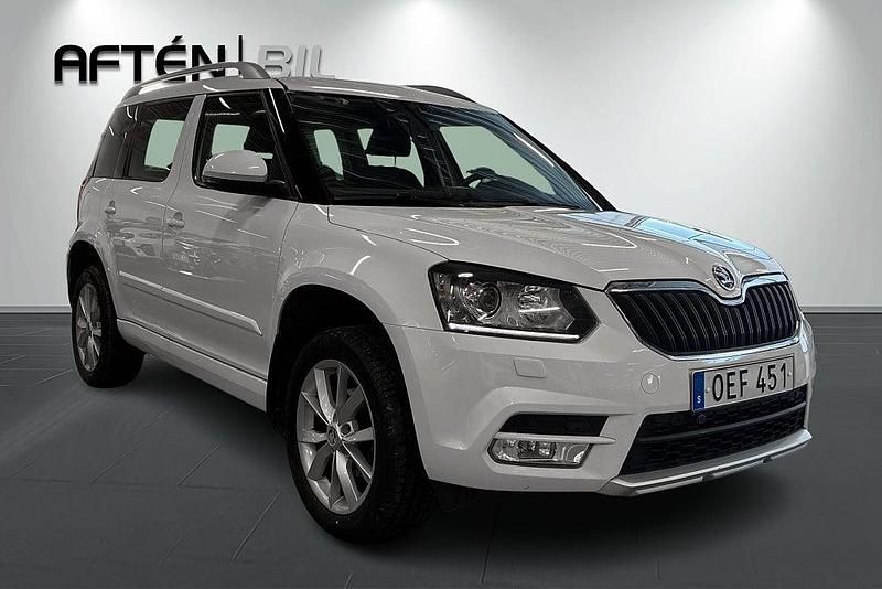 Begagnad Skoda Yeti Style 125 HK (91 kW) 2016 Vit SUV