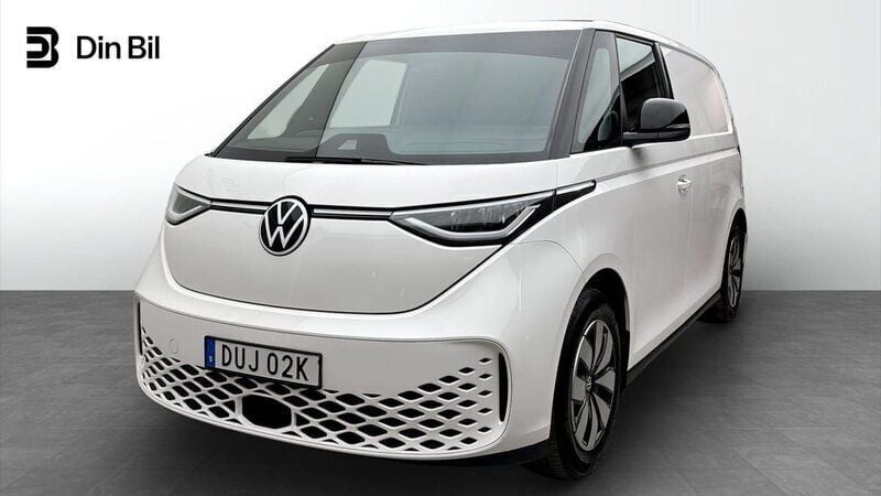 Vit Begagnad 2024 VW ID. Buzz Van | 459 500 kr - Bild 1/4