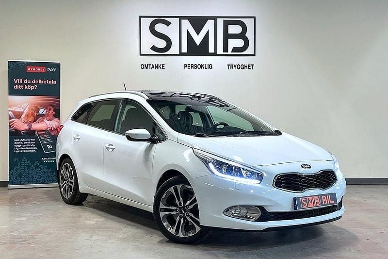 Vit Begagnad 2015 Kia Ceed Comfort Kombi | 79 900 kr (Marknadspris) - Bild 1/4
