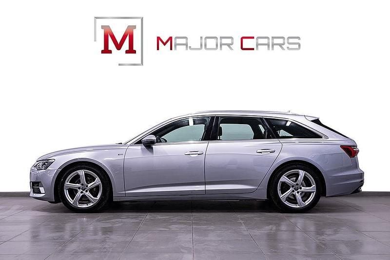 Begagnad Audi A6 S-Line 204 HK (150 kW) 2019 Silver Kombi