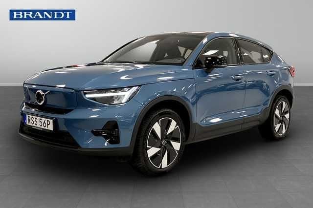 Blå Begagnad 2024 Volvo EC40 Ultimate SUV | 419 900 kr (Bra pris) - Bild 1/4