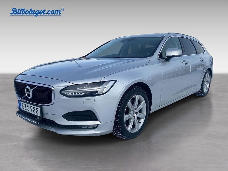 Silver Begagnad 2017 Volvo V90 Business Edition Kombi | 199 900 kr (Dyr) - Bild 1/4