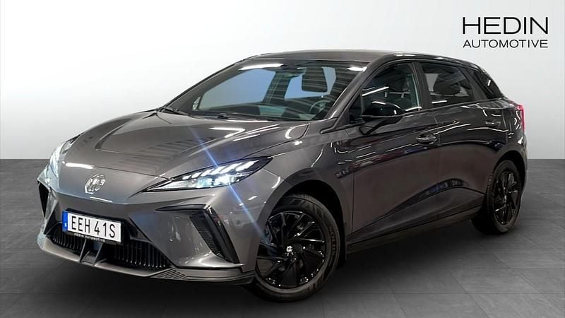 Grå (grey) Begagnad 2022 MG MG4 EV Halvkombi | 269 900 kr - Bild 1/4