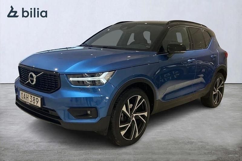 Begagnad Volvo XC40 R-Design 151 HK (111 kW) 2018 Blå SUV