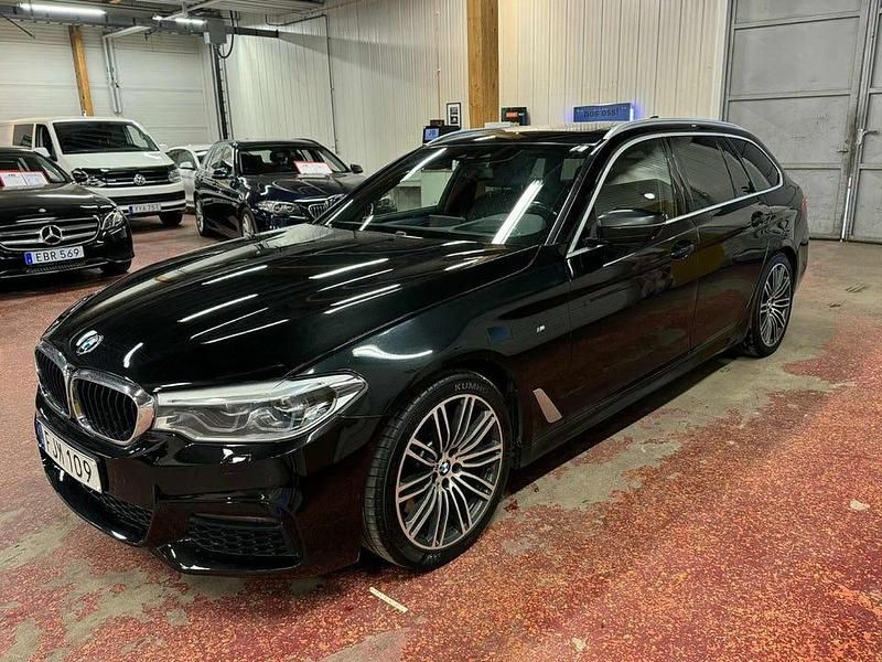 Begagnad BMW 540 M Sport 340 HK (250 kW) 2018 Svart Kombi