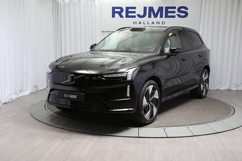 Svart Ny 2024 Volvo EX90 Performance SUV | 1 109 500 kr (Superpris) - Bild 1/4