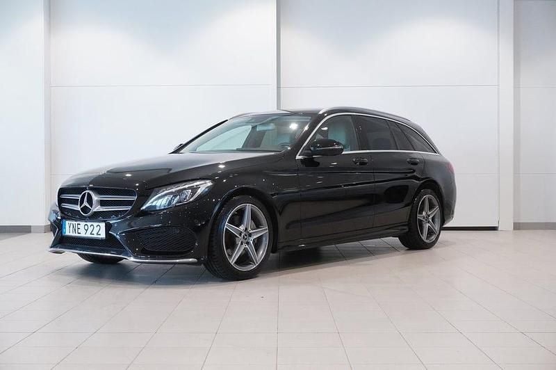 Svart Begagnad 2018 Mercedes 200 AMG line | 239 800 kr - Bild 1/4