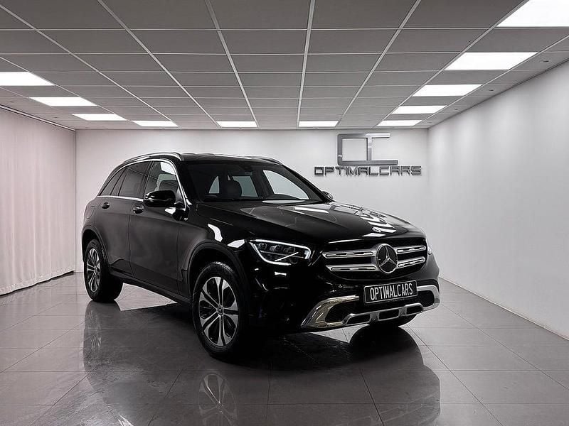 Svart Begagnad 2021 Mercedes GLC300e SUV | 349 900 kr (Bra pris) - Bild 1/4