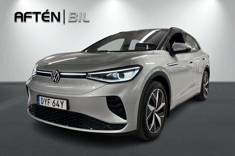 Silver Begagnad 2022 VW ID.4 GTX SUV | 349 800 kr (Bra pris) - Bild 1/3