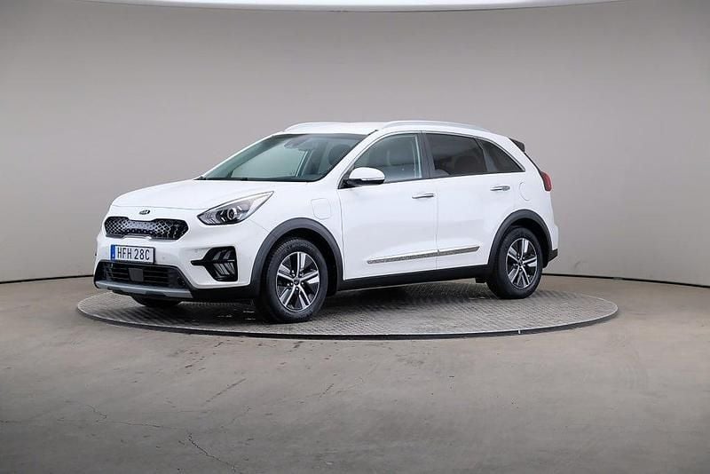 Vit Begagnad 2019 Kia Niro Advance SUV | 215 000 kr (Marknadspris) - Bild 1/4