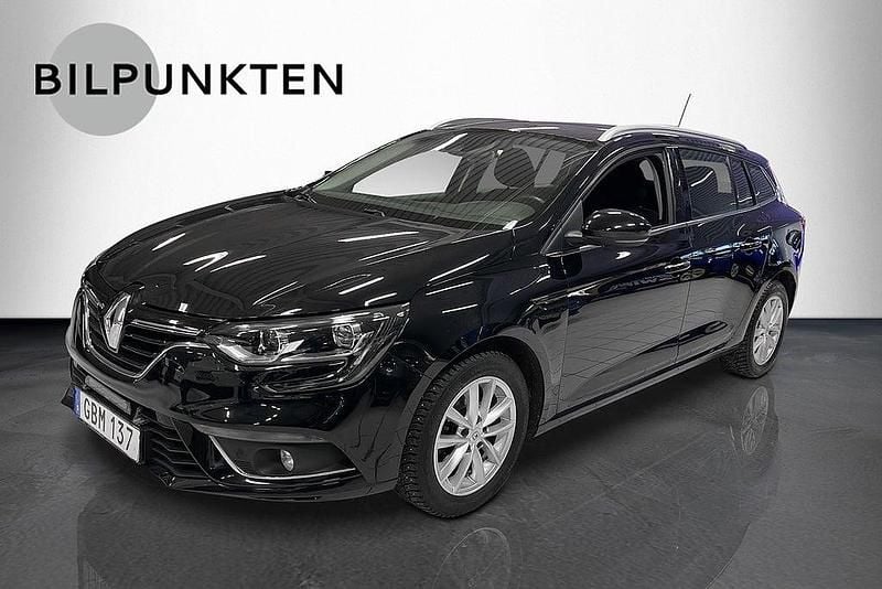 Svartmetallic Begagnad 2018 Renault Mégane GrandTour Zen Kombi | 159 900 kr (Lite dyr) - Bild 1/4
